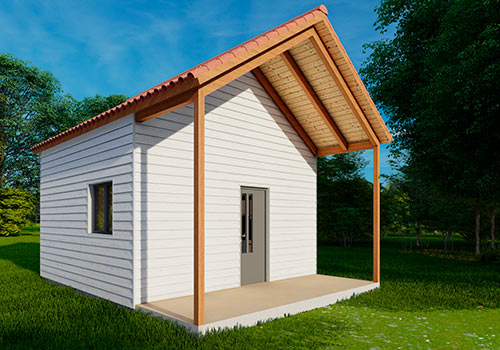 Casas de madera prefabricadas: la opción más económica para vivir en  armonía con la naturaleza